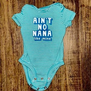 New born carters onsie.